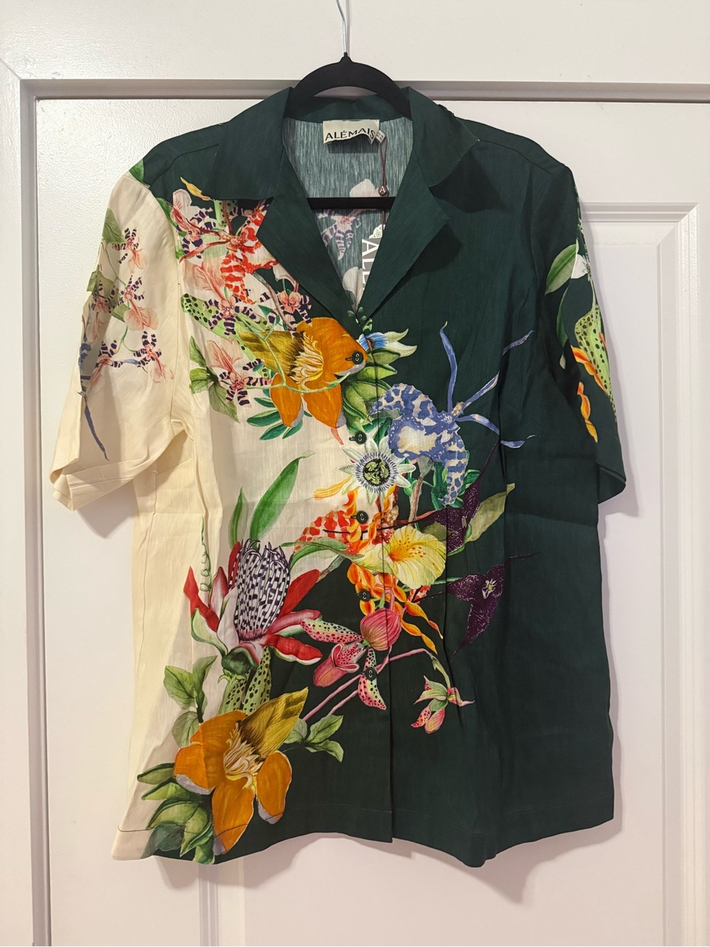Alemais Floral Aggie Shirt - NWT